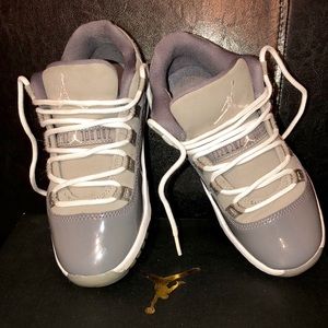 Air Jordan 11 Retro Low BP 'Cool Grey'